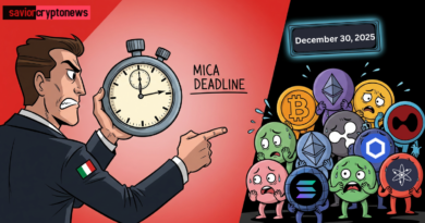 Italy imposes a strict MiCA deadline for crypto platforms to comply.