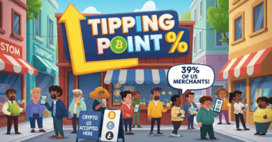 Crypto Payments Hit Tipping Point as 39% of US Merchants Accept Digital Currency