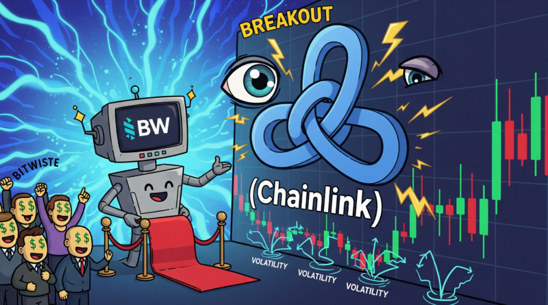 Chainlink Price Eyes Key Breakout Level as Volatility Compresses Following Bitwise ETF Debut ,